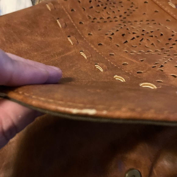 B.O.C. Vegan/faux leather shoulder saddle bag - Picture 11 of 14